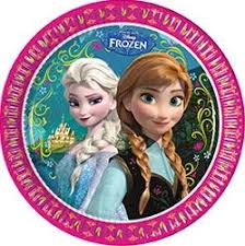 Disney Frozen Paper Plates