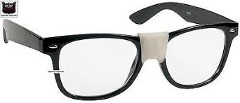 Geek Specs with Plaster