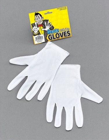 Gentleman's White Gloves