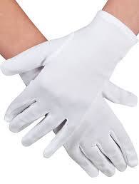 Gentleman's White Gloves