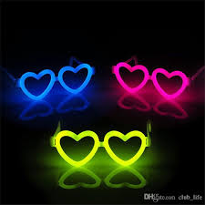 Glow Heart Glasses