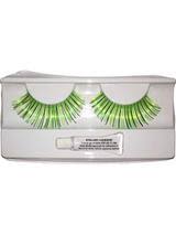 Sparkly Green Eyelashes