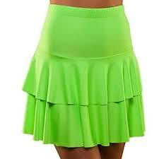 80's Green RaRa Skirt