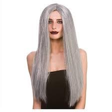 Classic Long Grey Wig