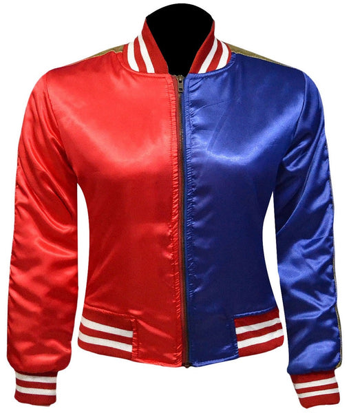 Red and Blue Jacket (Harley Quinn style) Adult Size