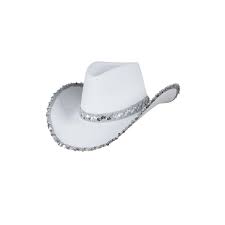 Texan Cowgirl Hat with Sequin Trim