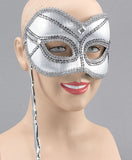 Silver Symmetrical Masquerade Mask