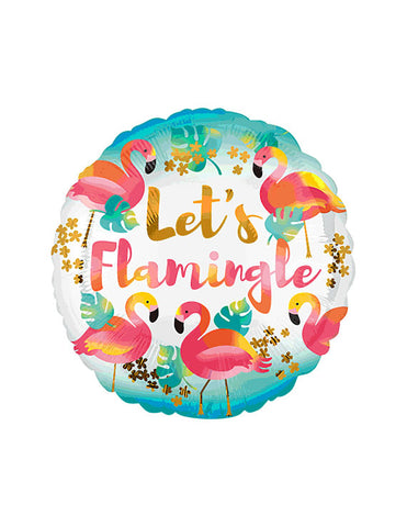Let's Flamingle Balloon