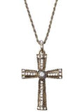 Jewelled Cross Necklace