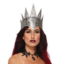 Black and Silver Lace Tiara Crown