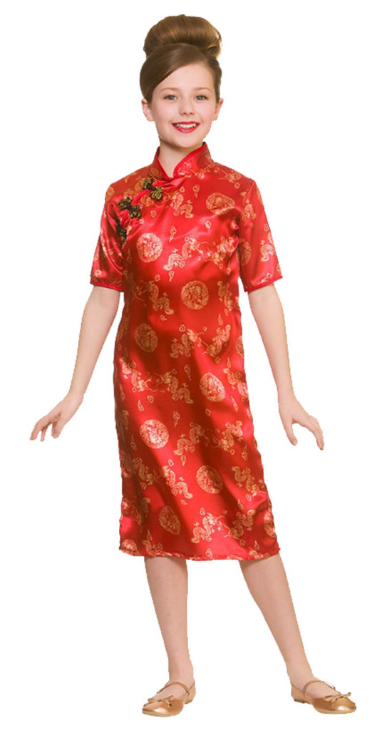lunar new year dress girl Traditional Chinese Girl