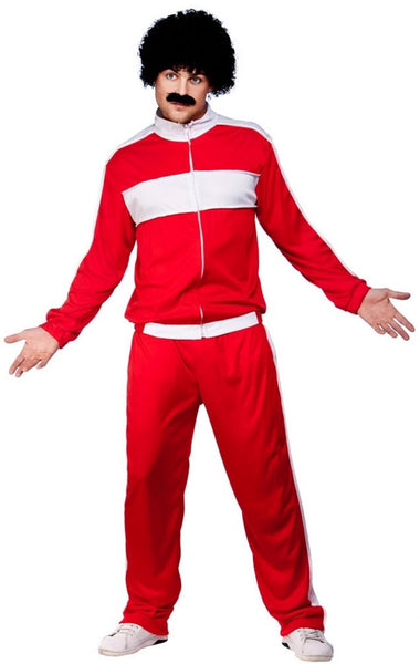80's Red Retro Trackie