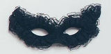 Black Lace Venetian Carnival Masquerade Mask