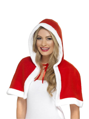 Hooded Santa Cape