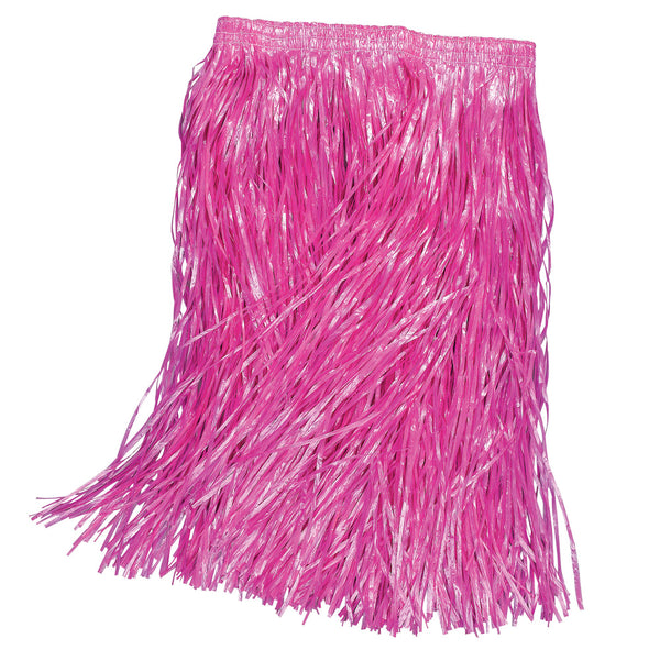 Short Pink Hula Skirt