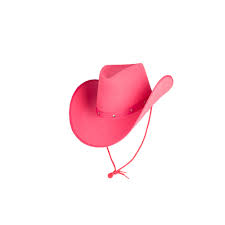 Hot Pink Cow Girl Hat