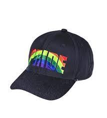 Black Rainbow Pride Cap