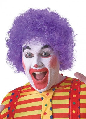 Purple Clown Wig