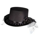 Satin Steampunk Top Hat