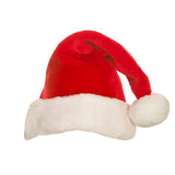 Super Deluxe Plush Santa Hat