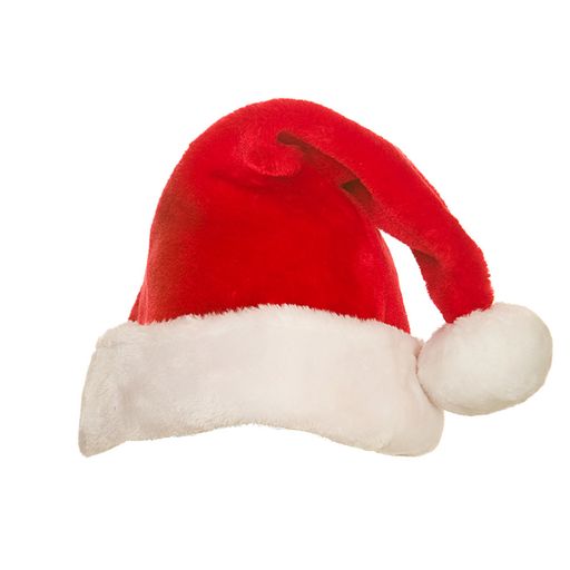 Super Deluxe Plush Santa Hat