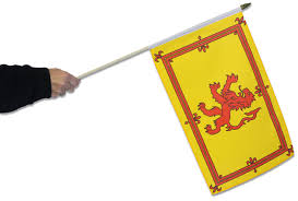 Scottish Lion Rampant Flag