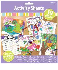 Easter Activity Sheets