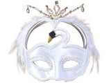 White Swan Masquerade Mask