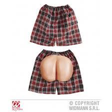 Tartan Bum Shorts