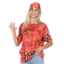 Tiger Queen Top and Headband "Mrs Exotic Joe"