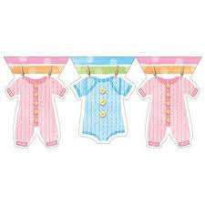 Baby Shaped Banner