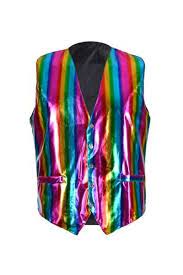 Metallic Rainbow Waistcoat