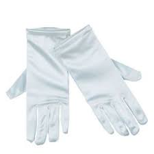 White Children's Gloves