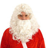 Santa Wig with Beard and Eyebrows