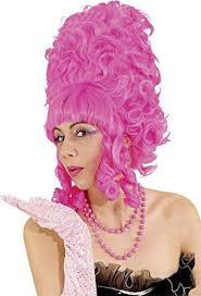Lady Pompadour Pink Wig