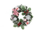 Nordic Decorated Christmas Wreath
