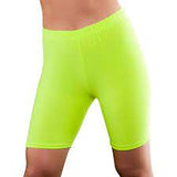 80's Neon Cycle Shorts